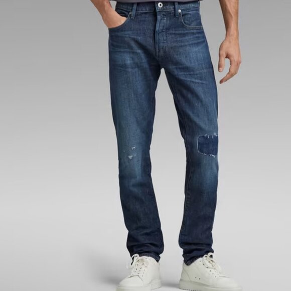 Men's G-Star Raw Jeans | Size 32 | Style 3301 Slim | 5 pockets | Button Fly - Picture 12 of 13